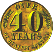 OVER 40 YEARS OF QUALITY SERVICE